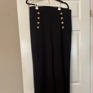 High Waisted Wide Leg Dress Pants - H&M - Size Large
